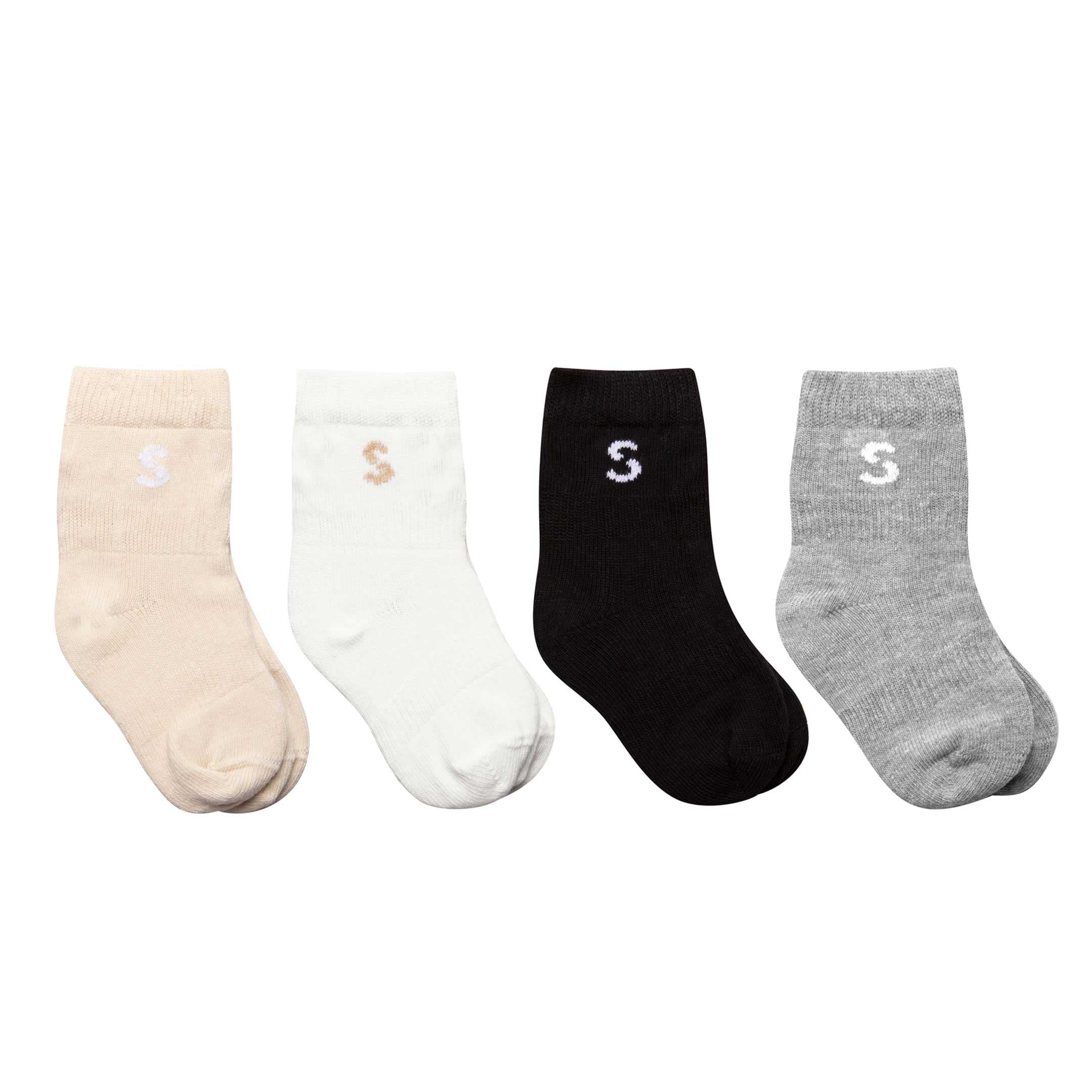 Stuckies Classic Utan anti-slip 10/15 0-6 mån 4-pack - produktbild 2