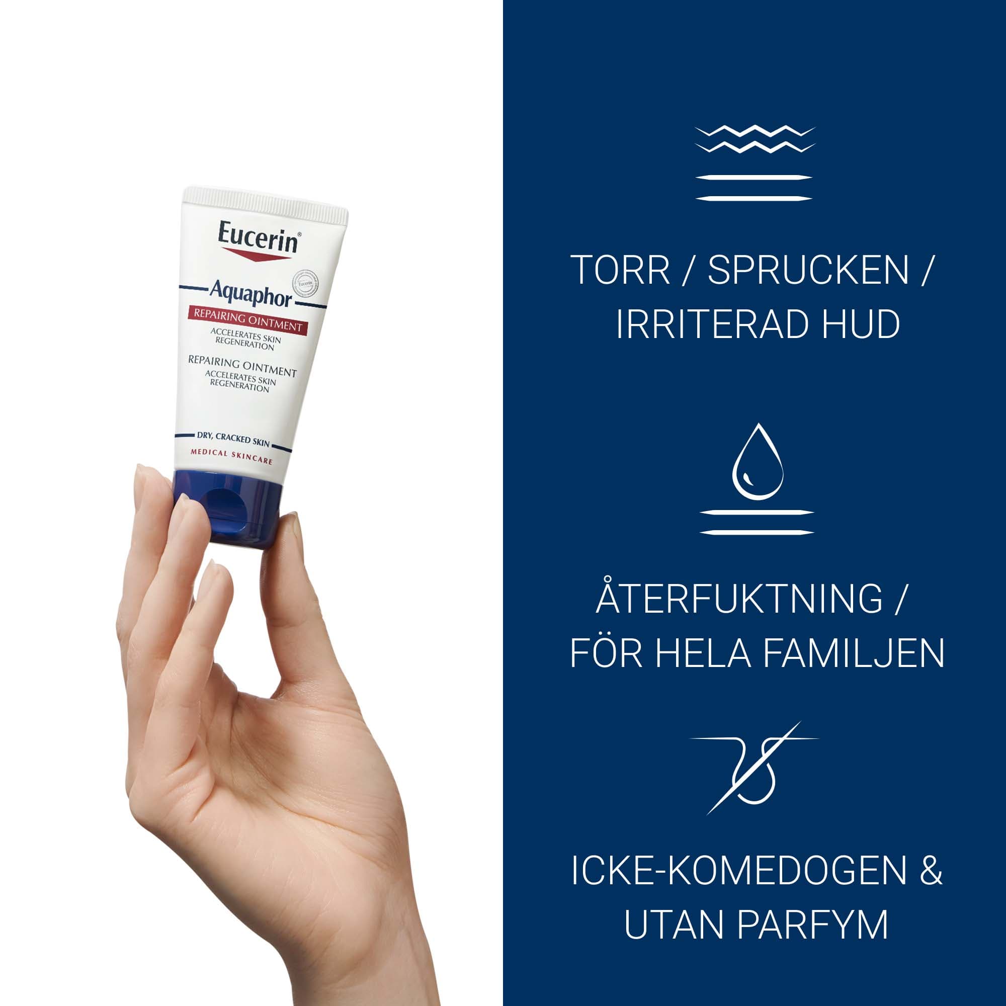 Eucerin Aquaphor Soothing Skin Balm 45 ml - produktbild 5