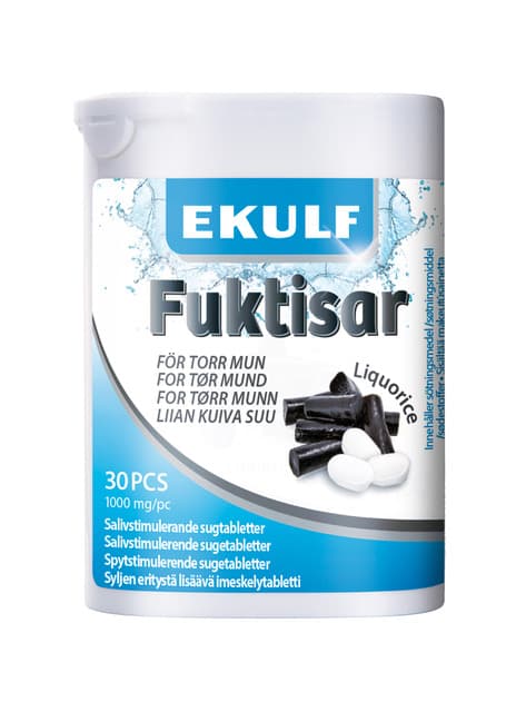 Ekulf Fuktisar Liquorice 30 st