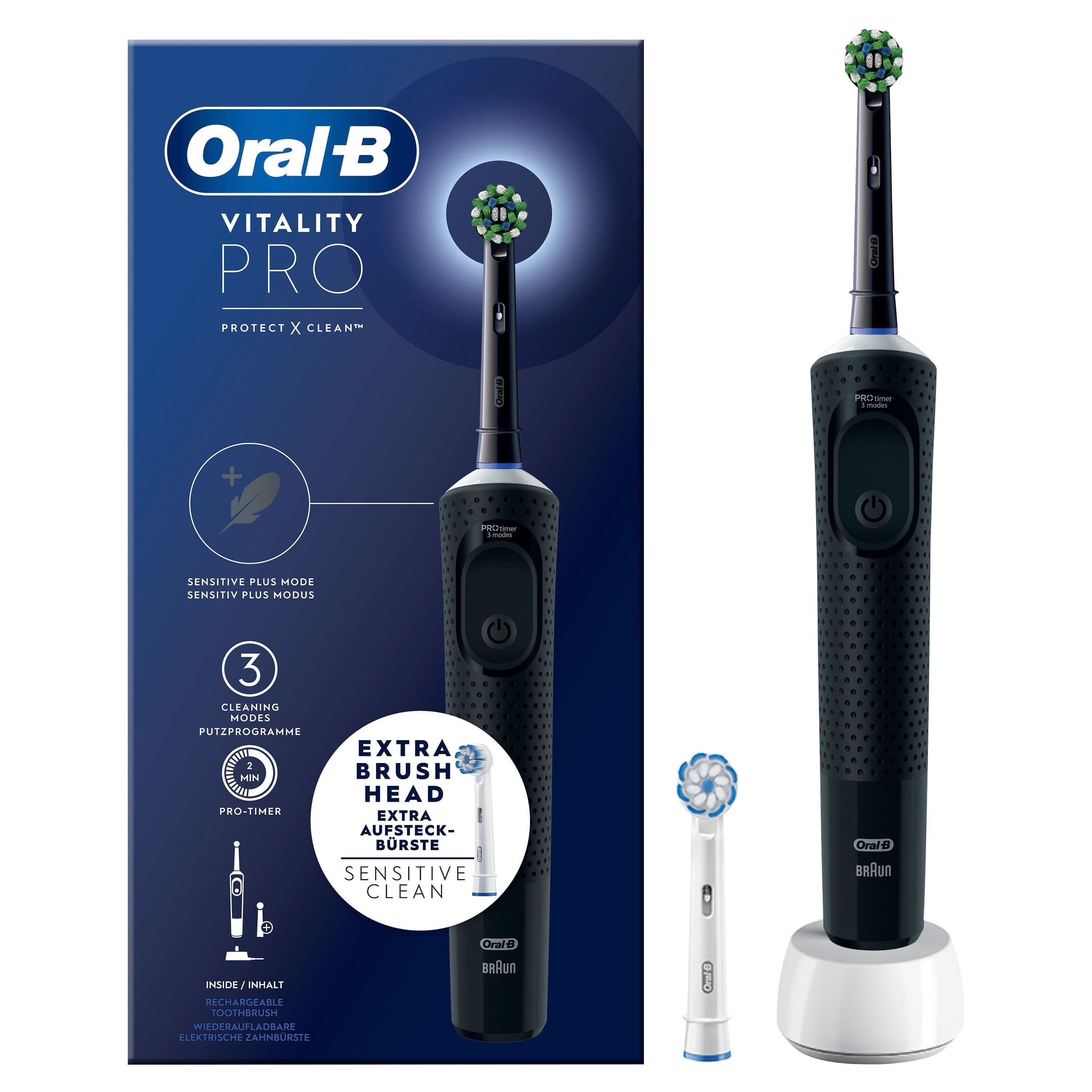 Oral-B Vitality Pro Svart Eltandborste