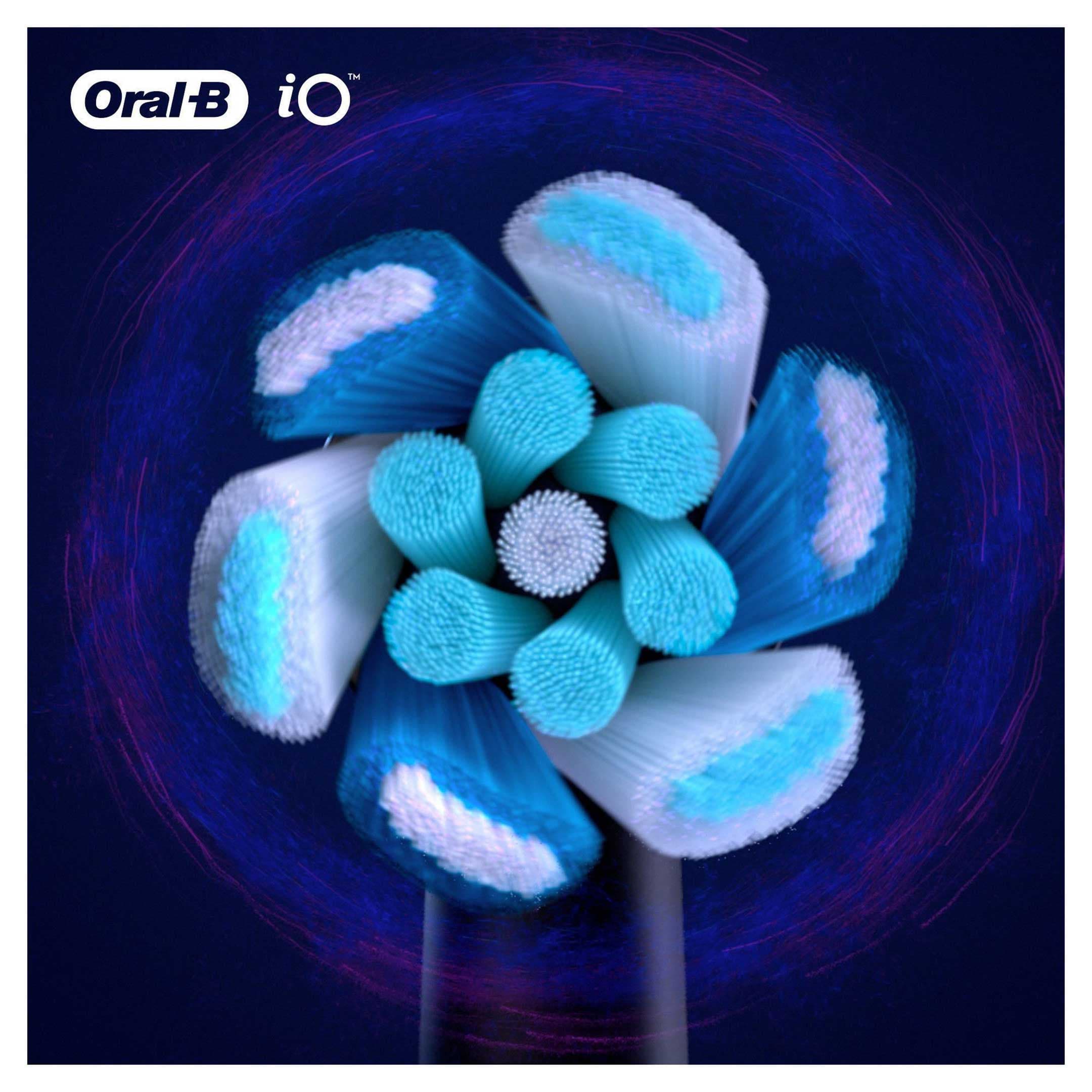 Oral-B iO Ultimate Clean Svart Tandborsthuvud 4-pack - produktbild 4