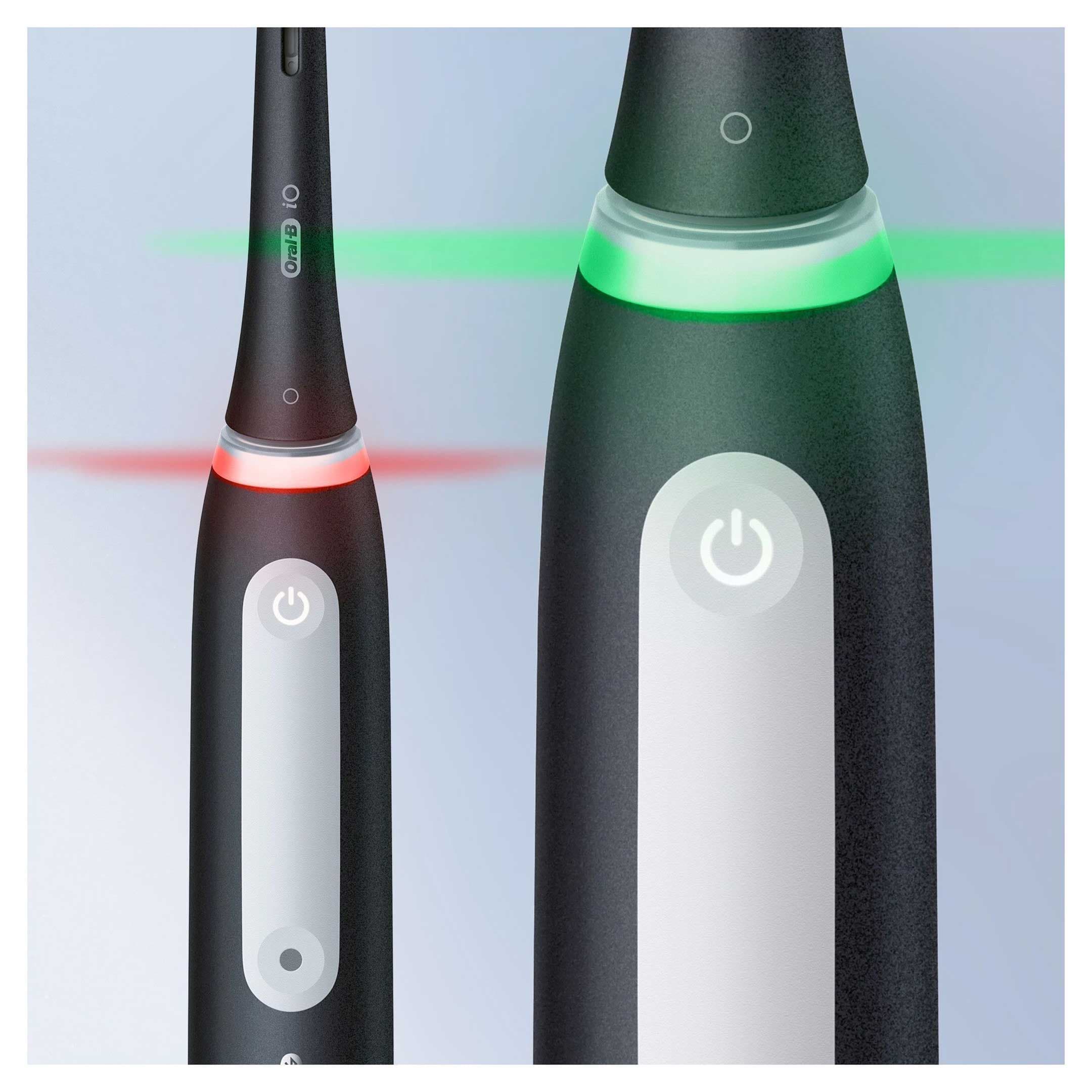 Oral-B iO 4 2-pack Svart och Vit Eltandborste - produktbild 3