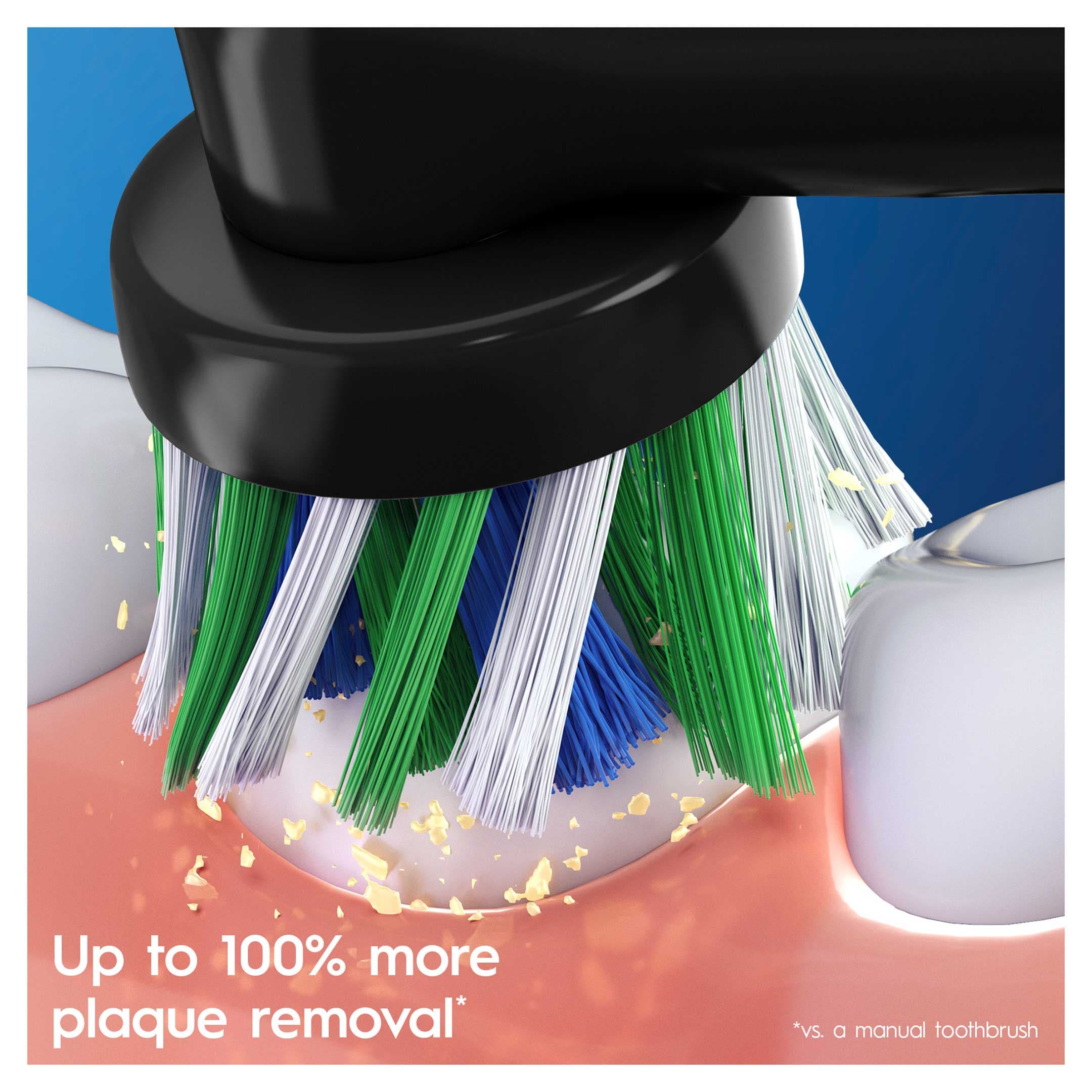 Oral-B CrossAction Tandborsthuvud Svart 8-pack 2