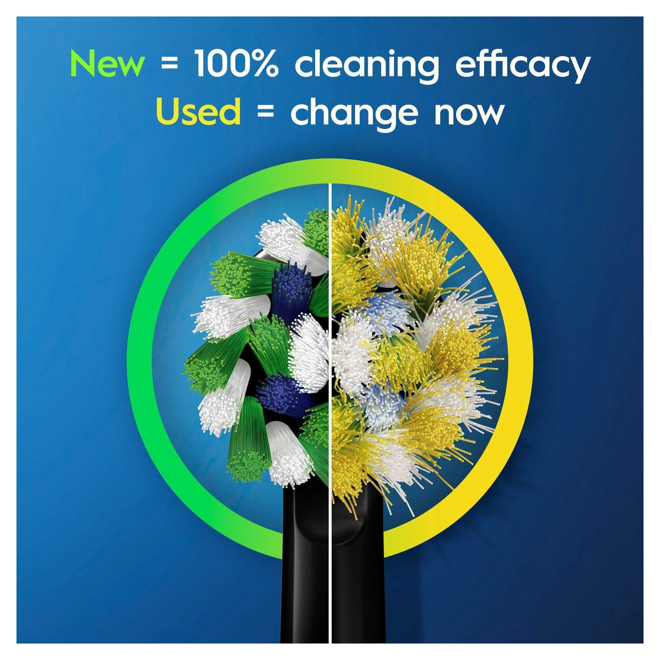 Oral-B CrossAction Tandborsthuvud Svart 8-pack 4