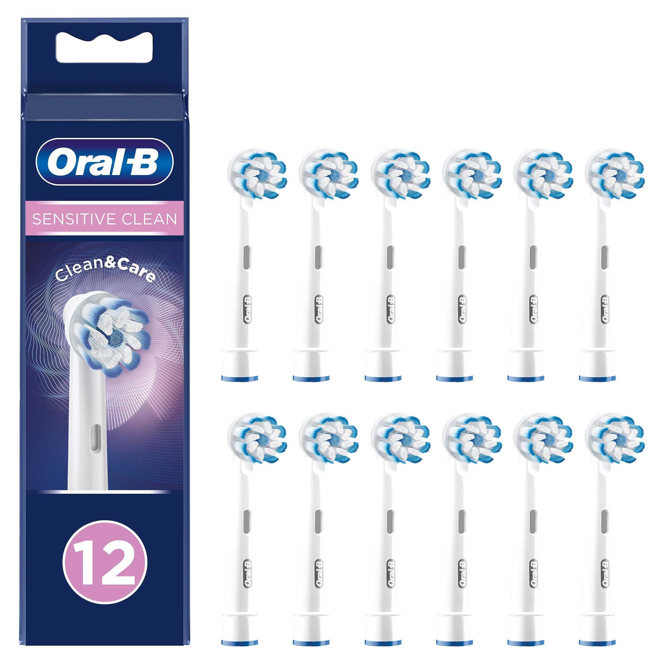 Oral-B Sensitive Clean Borsthuvuden 12-pack