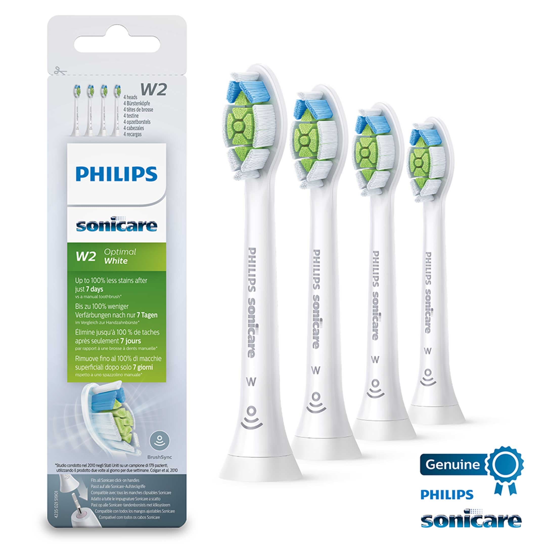 Philips Sonicare W Optimal White Refill Vit 4-pack