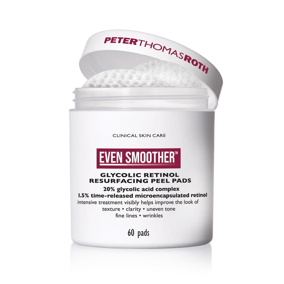 Peter Thomas Roth Even Smoother Glycolic Retinol Resurfacing Peel Pads 60 st 2