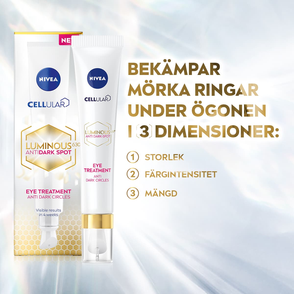 NIVEA Luminous630 Anti Dark-Spot Eye Treatment 15 ml - produktbild 2