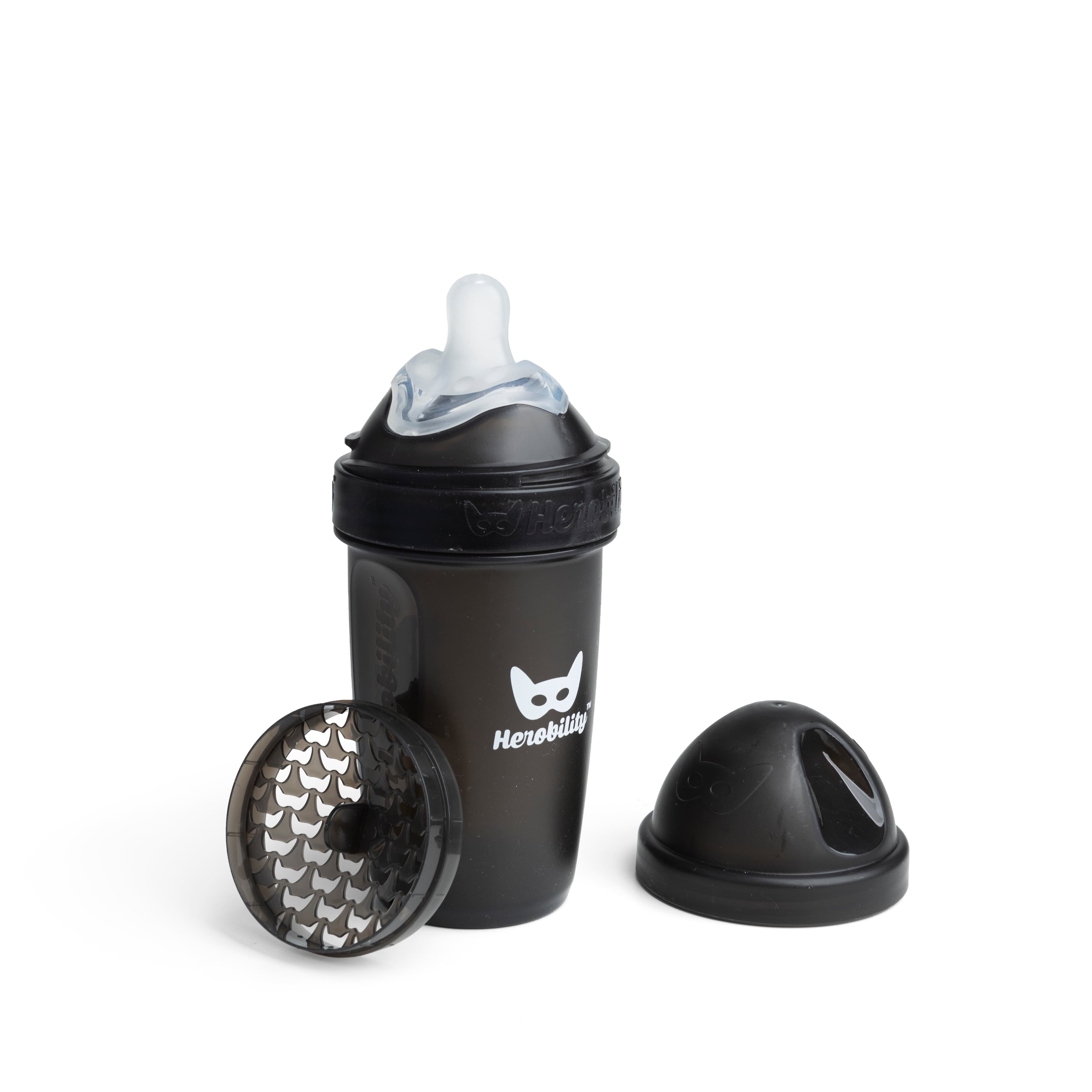 Herobility Nappflaska Black 240 ml