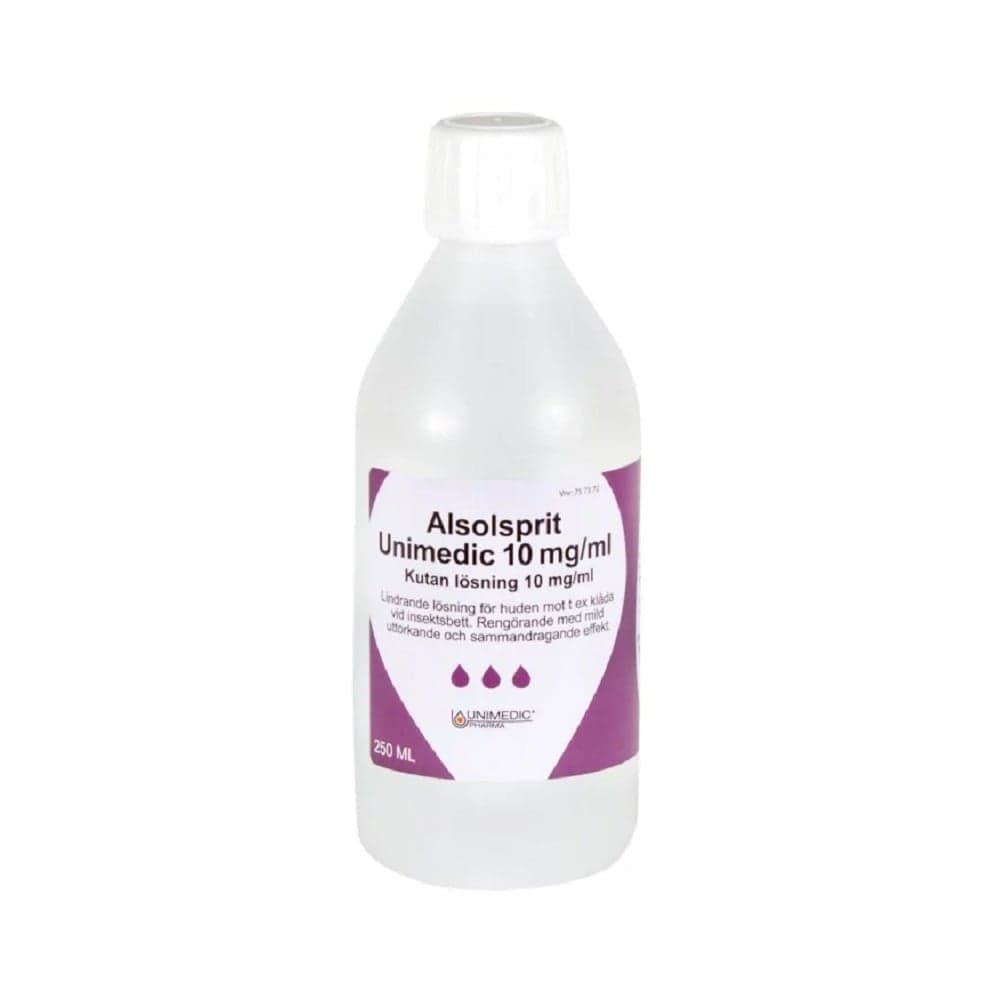Alsolsprit Unimedic 10 mg/ml 250 ml