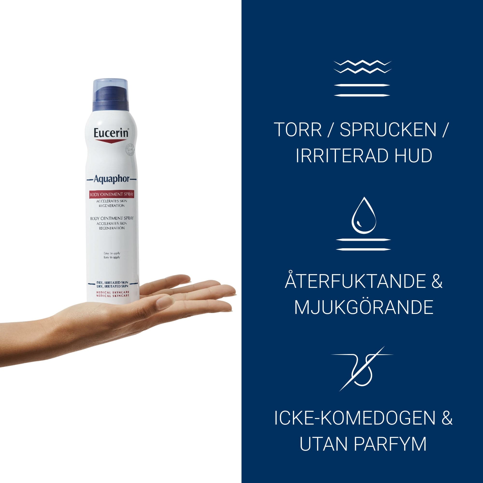 Eucerin Aquaphor Body Ointment Spray 250 ml 4