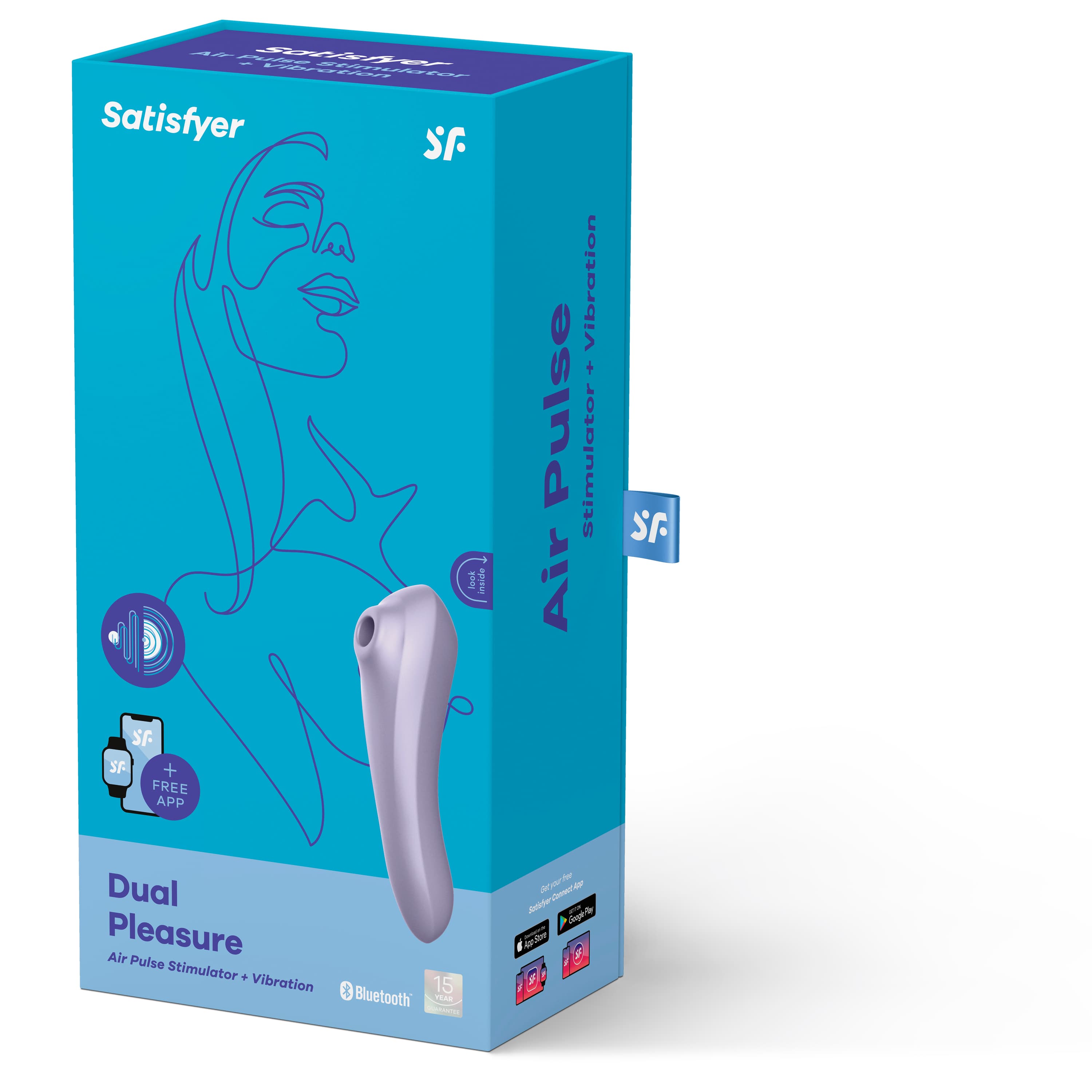 Satisfyer Dual Pleasure Mauve 4