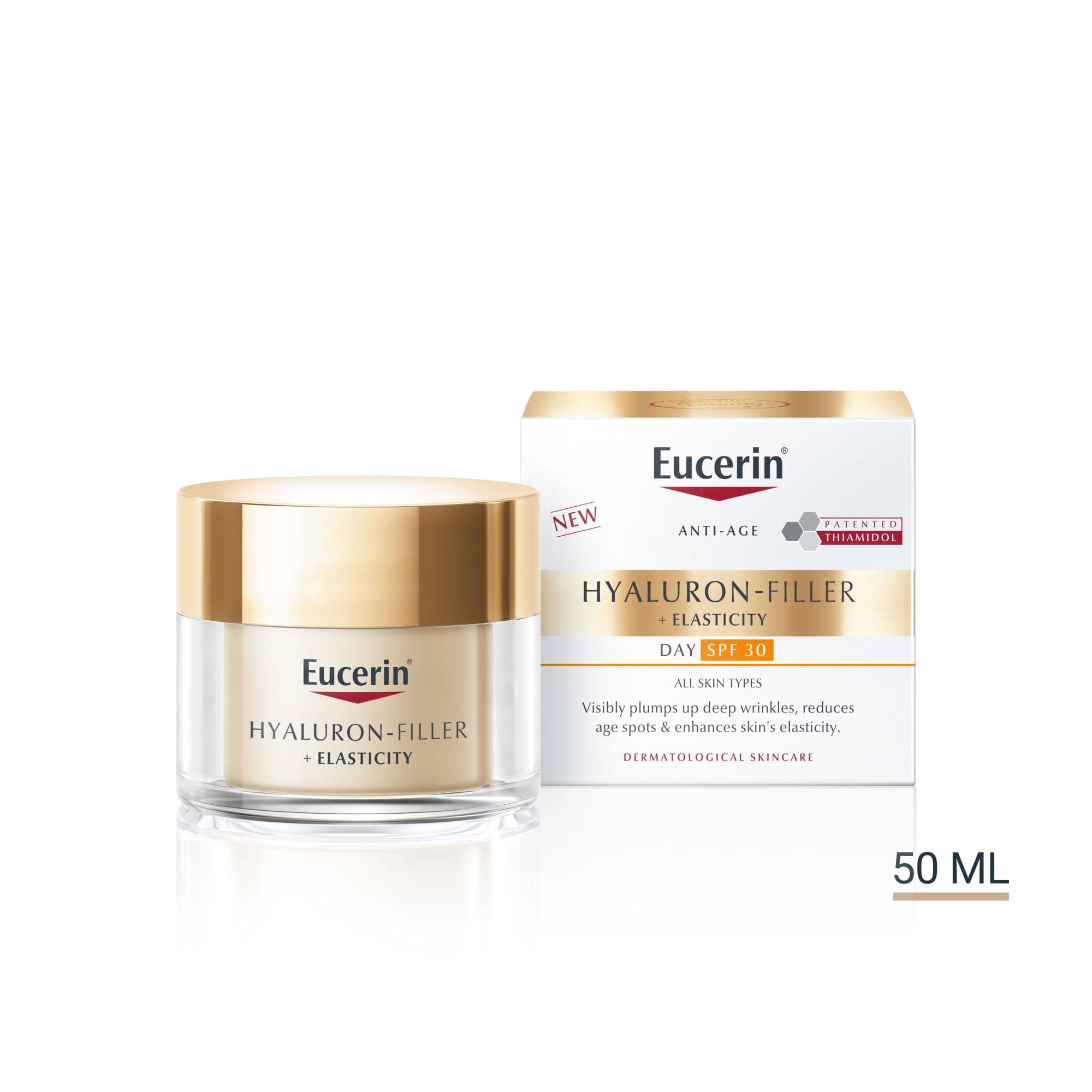 Eucerin HyaluronFiller+Elasticity Daycream SPF30 50 ml - produktbild 3