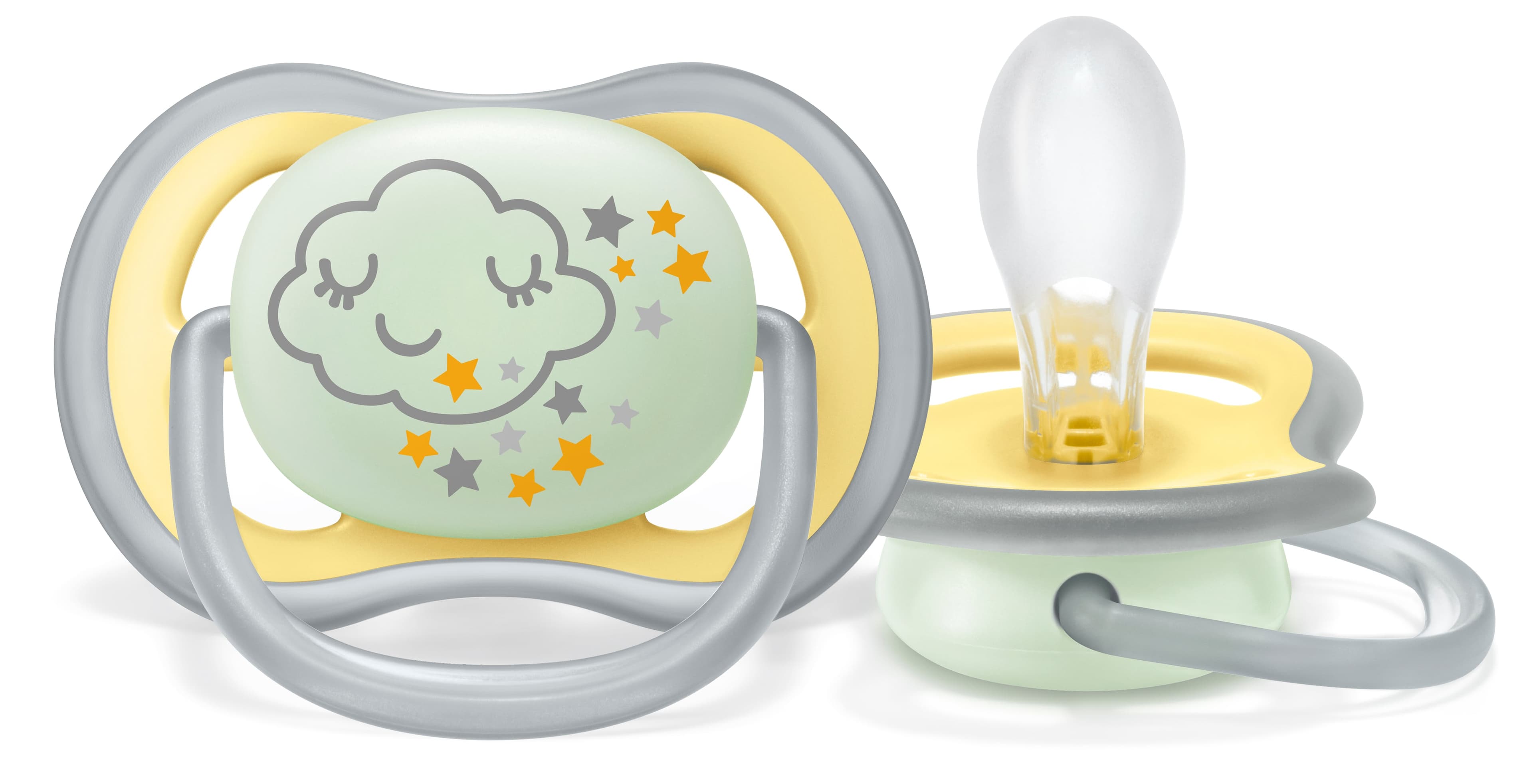 Philips Avent Ultra Air Självlysande Nattnapp 18 m+ Moln - produktbild 4