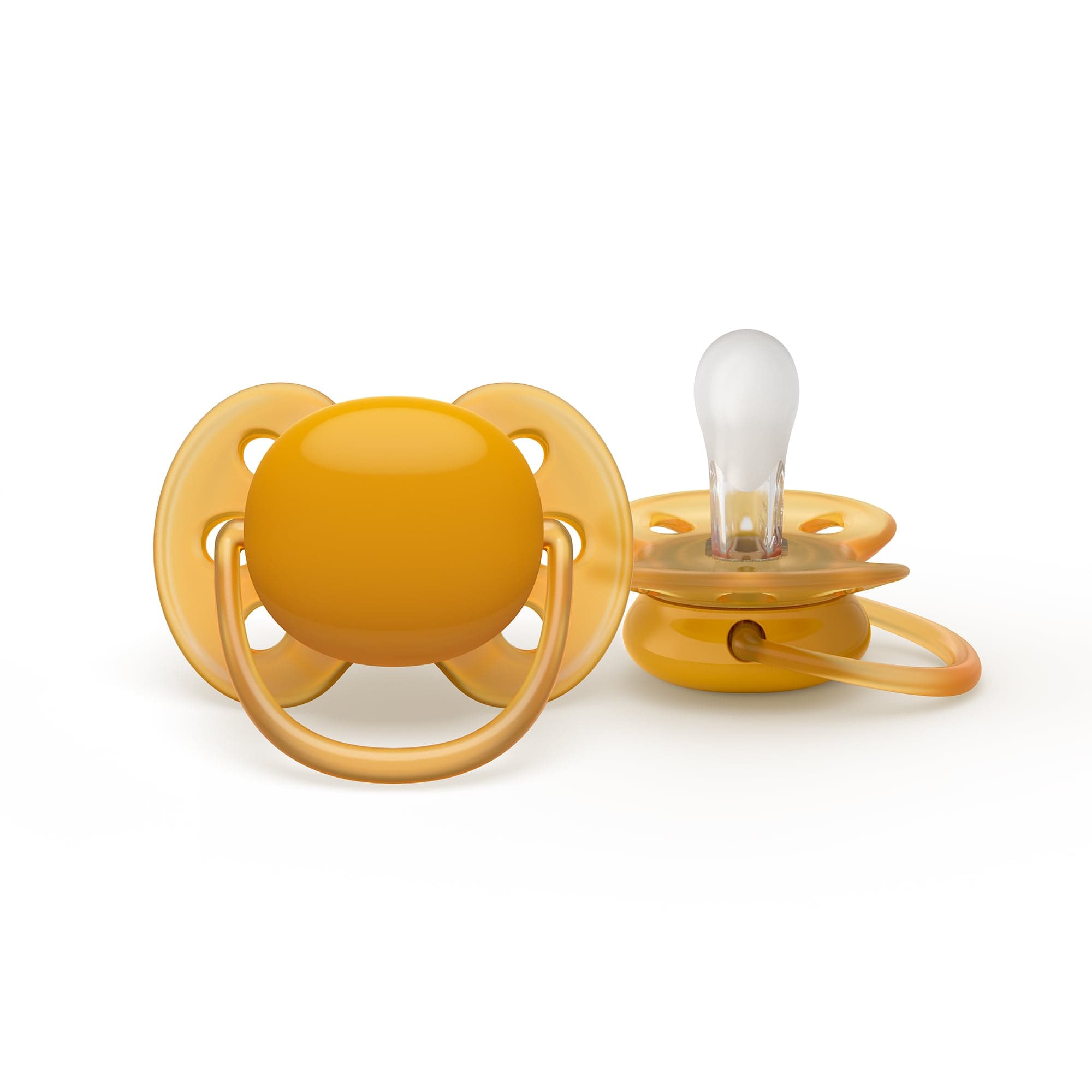 Philips Avent Ultra Soft napp 6-18 m Grön/Orange - produktbild 3
