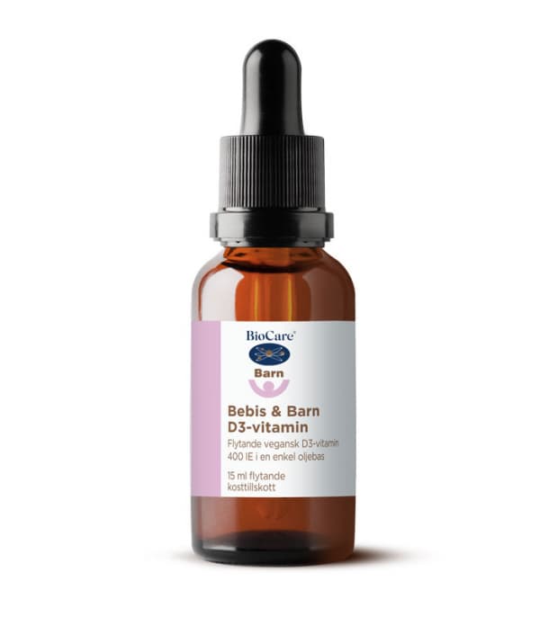 BioCare Bebis & Barn D3-vitamin 15 ml 2