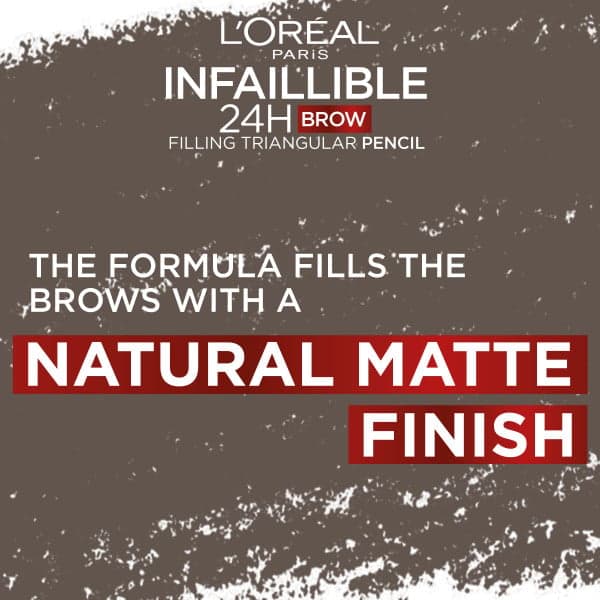 L'Oréal Paris Infaillible Brows 24H Filling Triangular Pencil Ebony 1.0 - produktbild 5