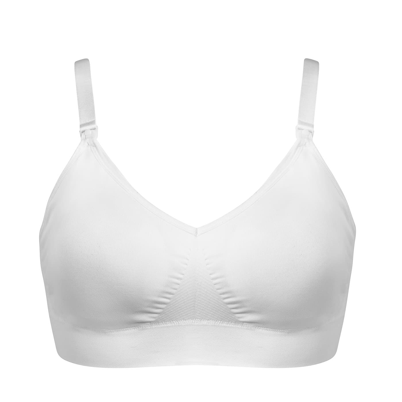 Boob Seamless amningsbh med pads Vit L 2