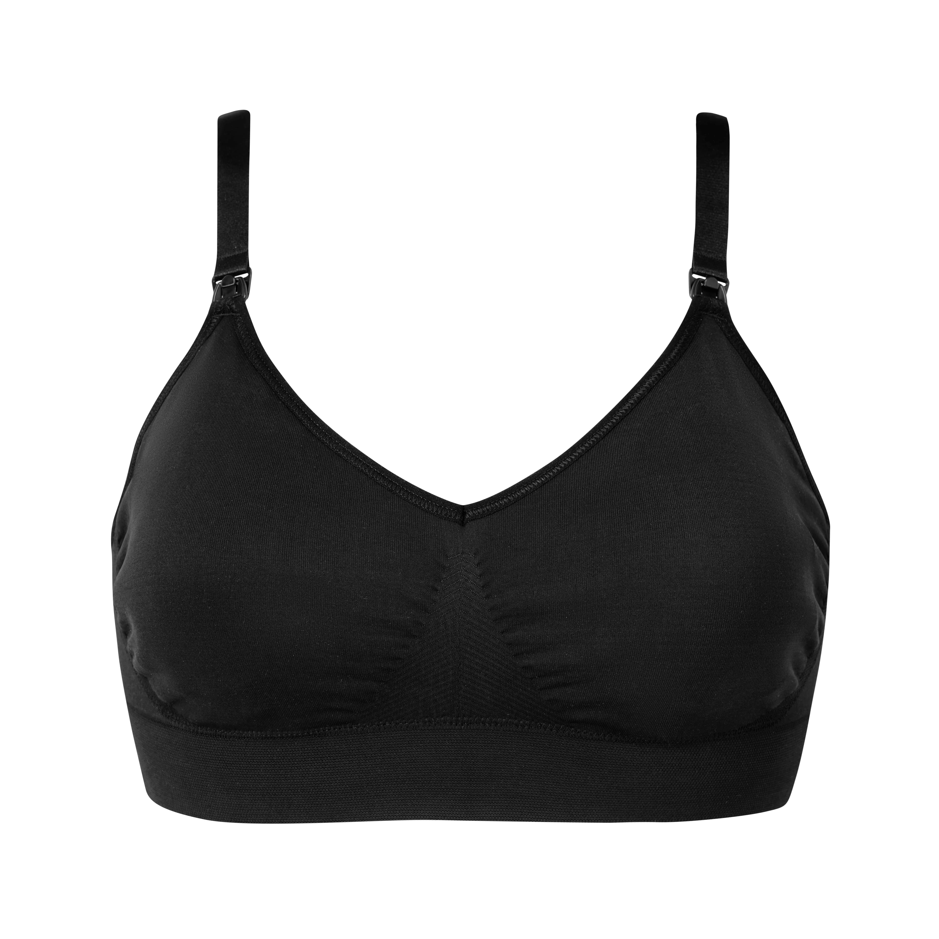 Boob Seamless amningsbh med pads Svart S 2
