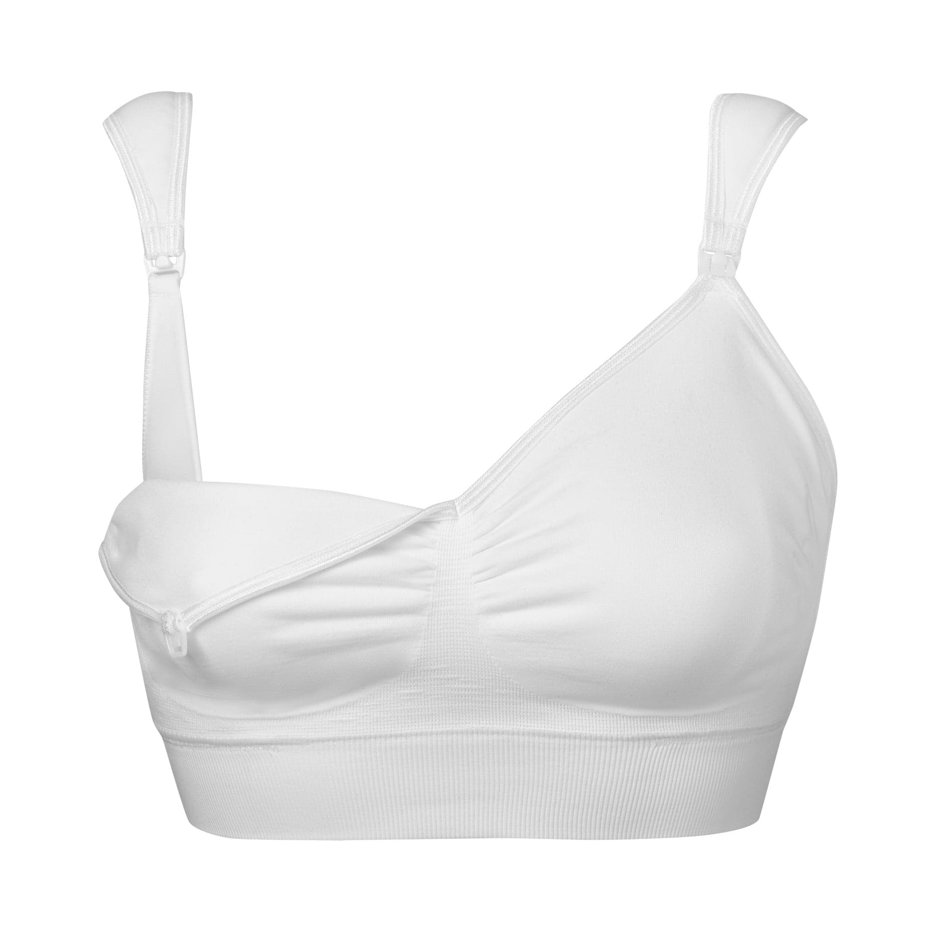 Boob Stadig bygellös amningsbh 60D - 90H Vit S 2