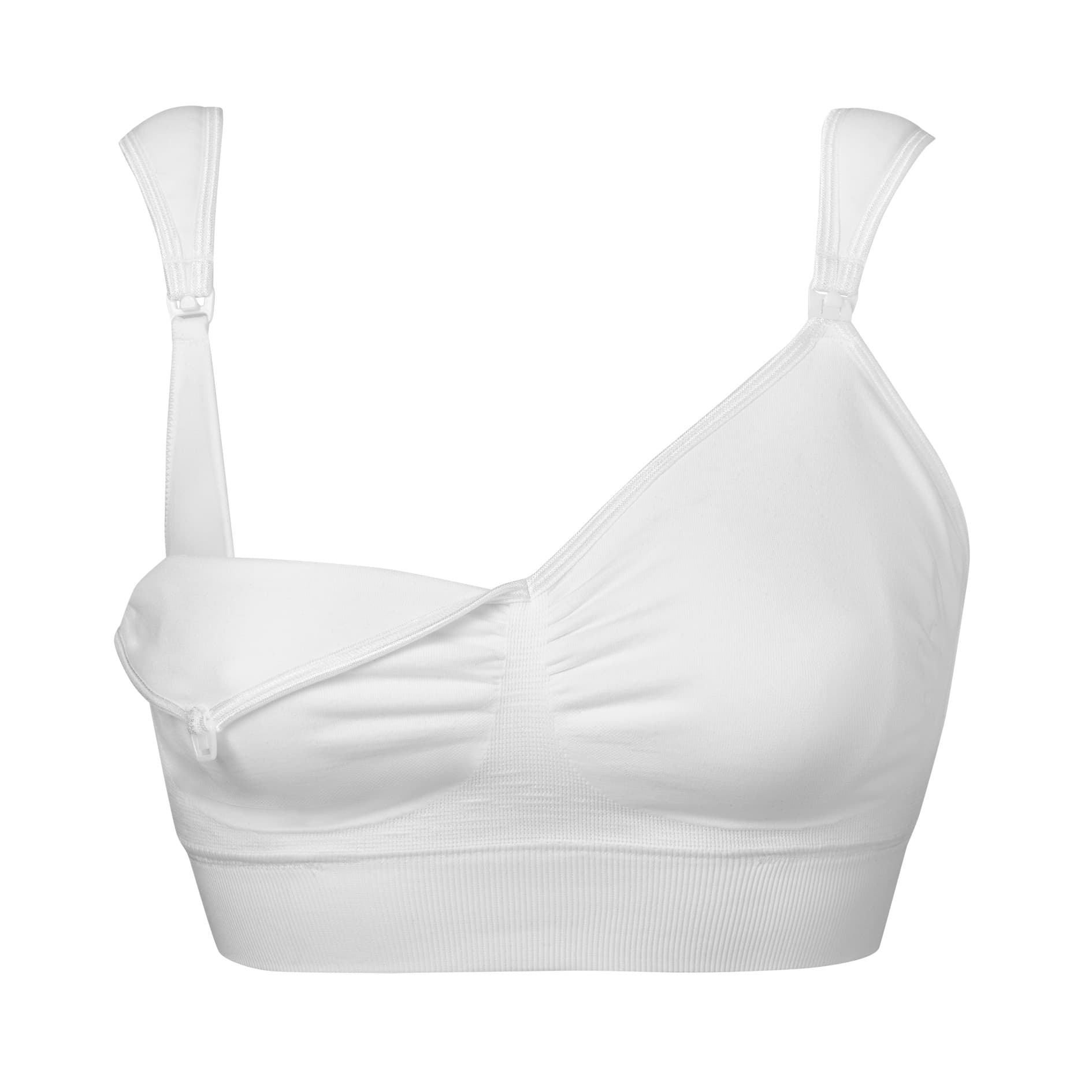 Boob Stadig bygellös amningsbh 60D - 90H Vit XL 2