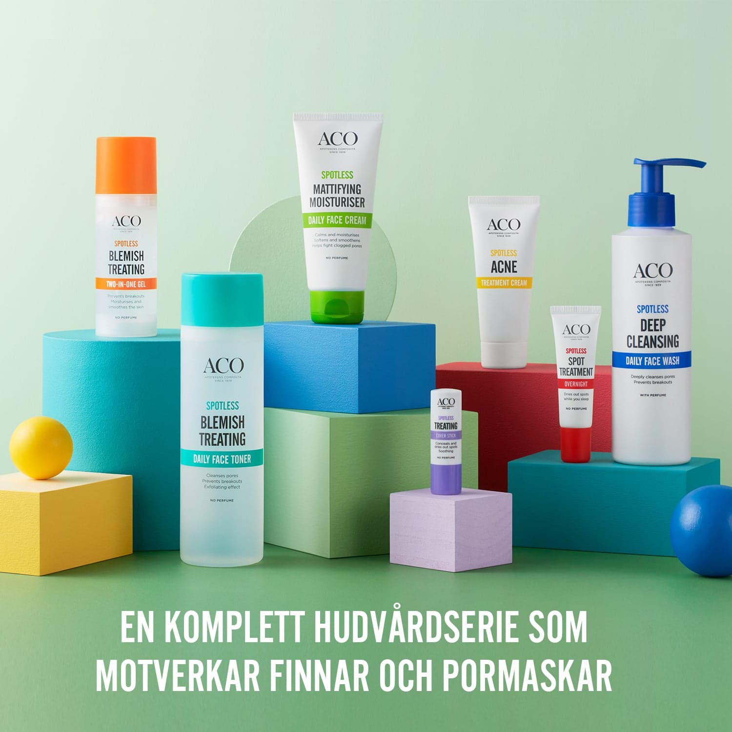 ACO Spotless Daily Face Cream Parfymfri 60 ml - produktbild 5
