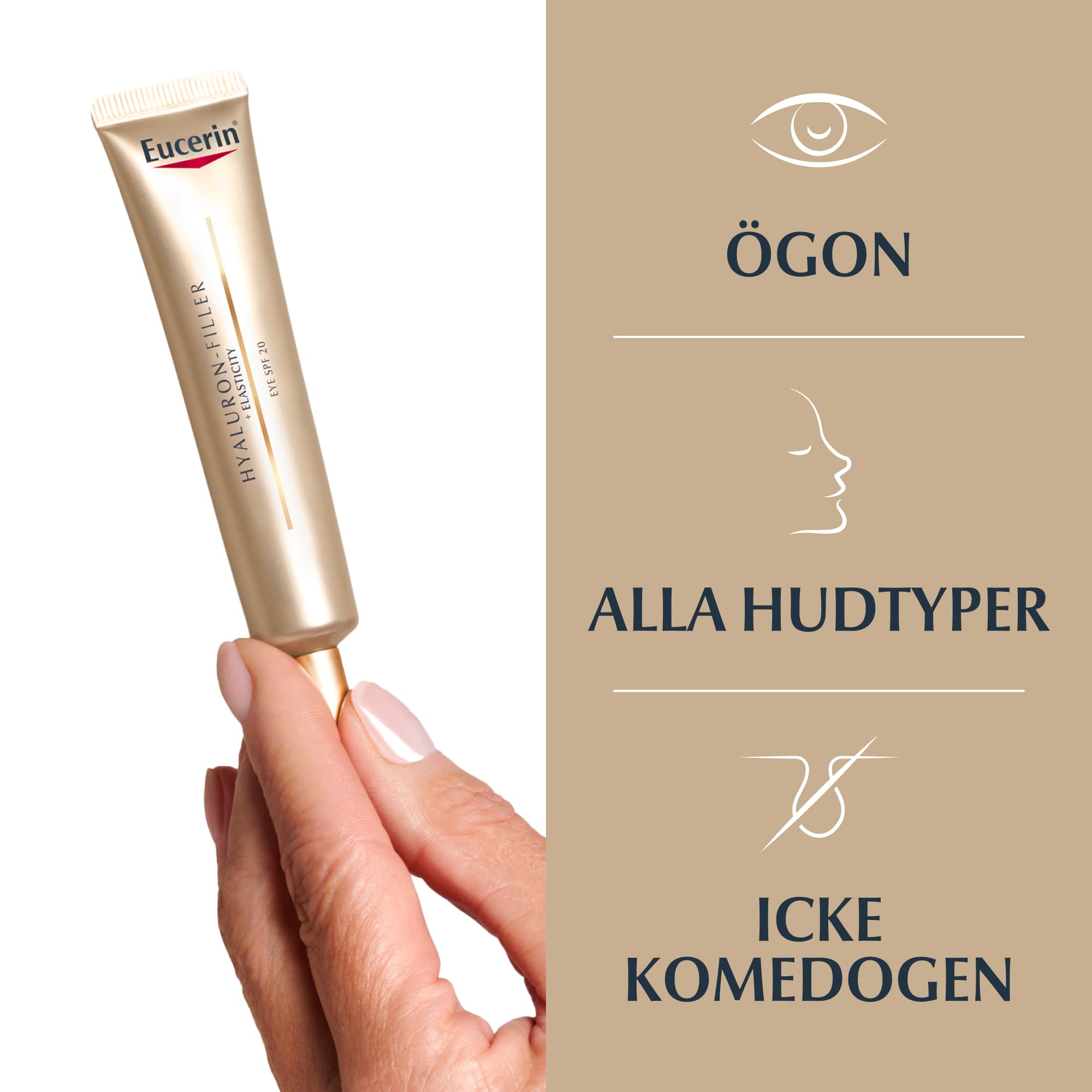 Eucerin Hyaluron-Filler + Elasticity Eye Cream SPF15 15ml 3