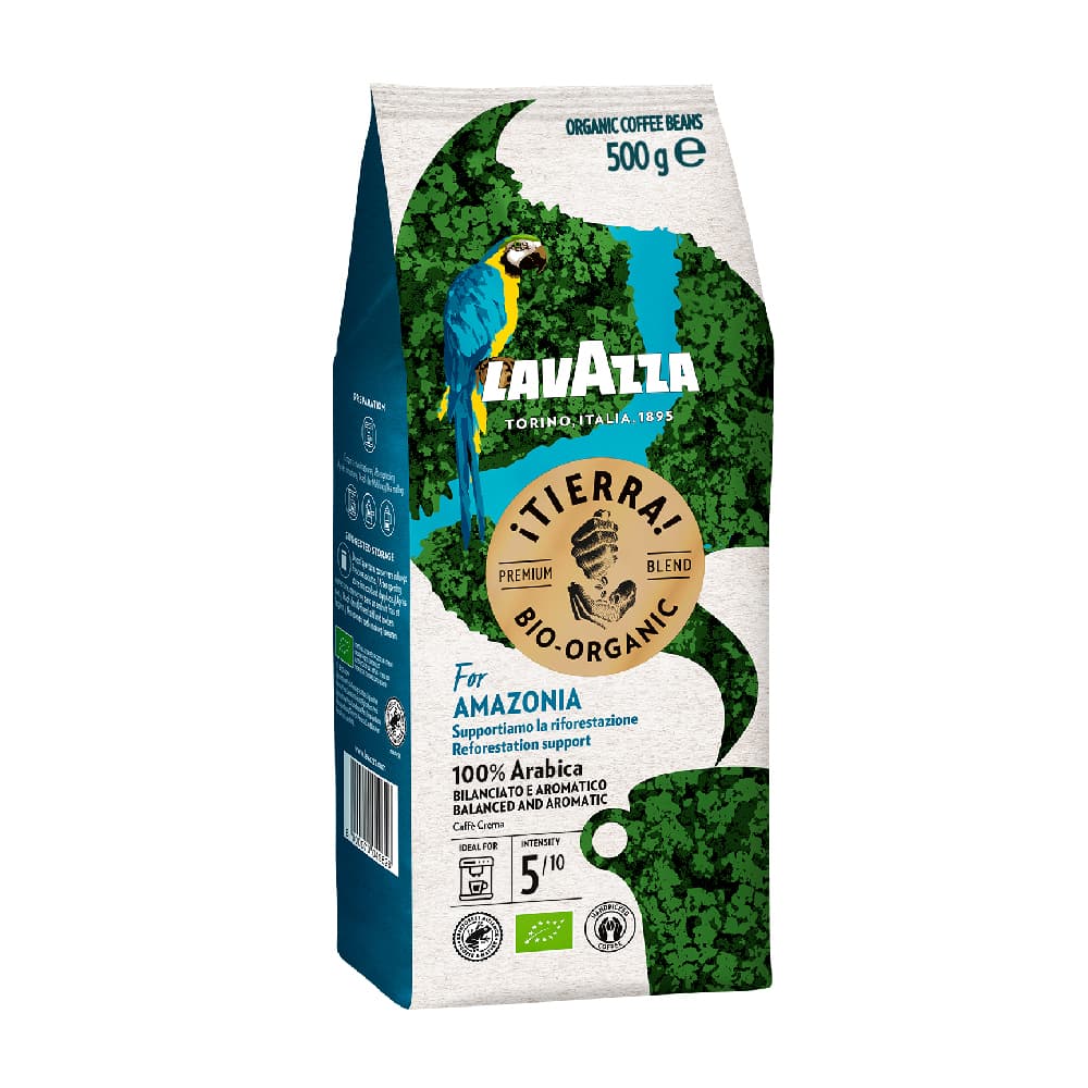 Lavazza Tierra For Amazonia Bio-Organic Kaffebönor 500 g