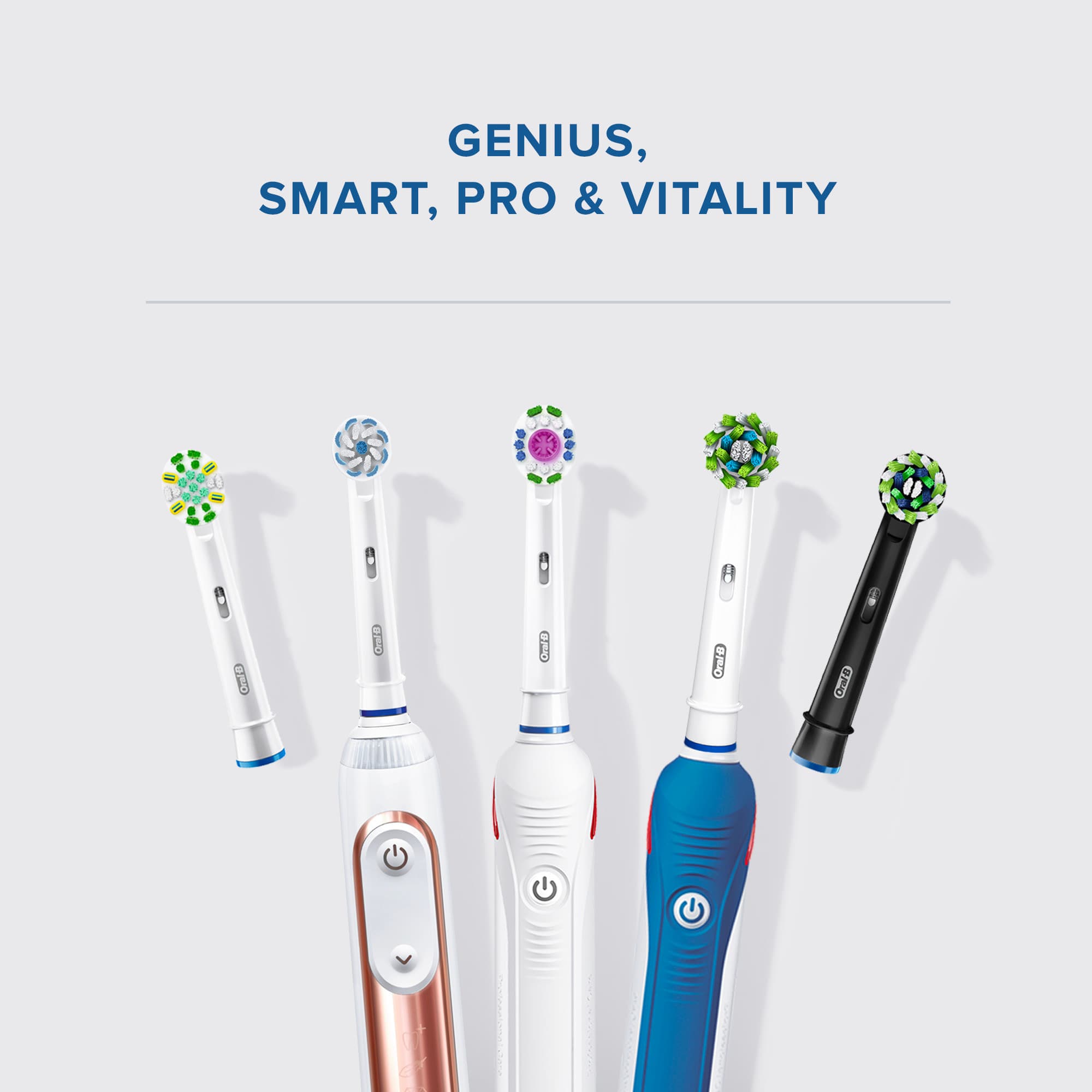 Oral-B CrossAction Tandborsthuvud med CleanMaximiser-teknologi 4 st - produktbild 3