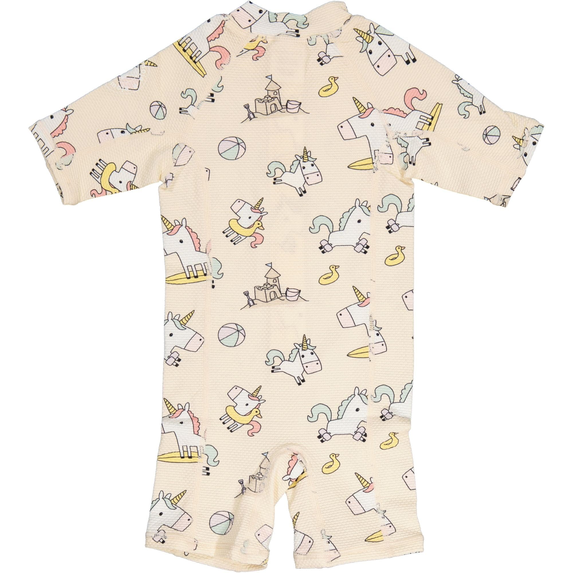 Geggamoja UV-dräkt Beige unicorn 17 110/116 - produktbild 3