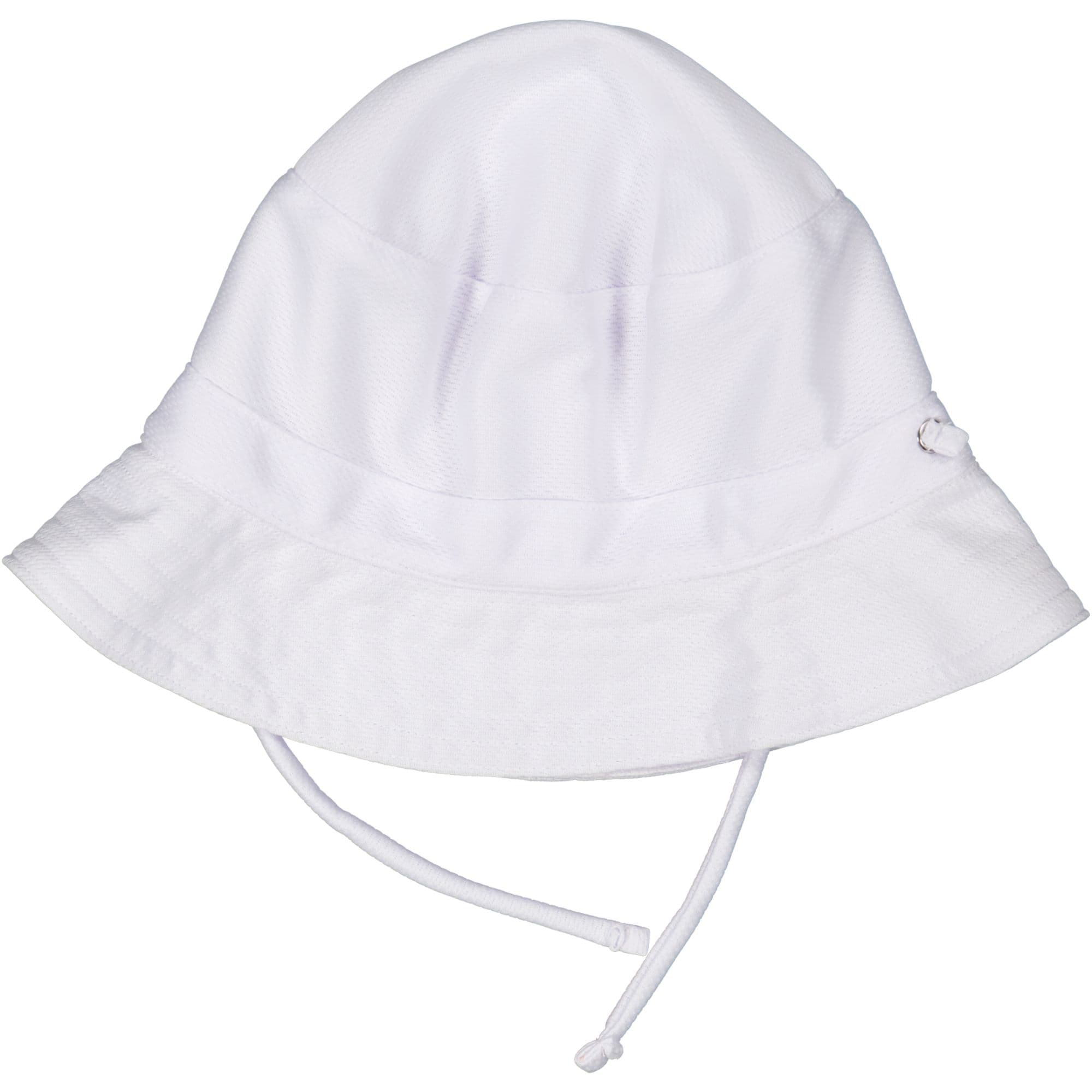Geggamoja UV Solhatt Offwhite 0-4M 2