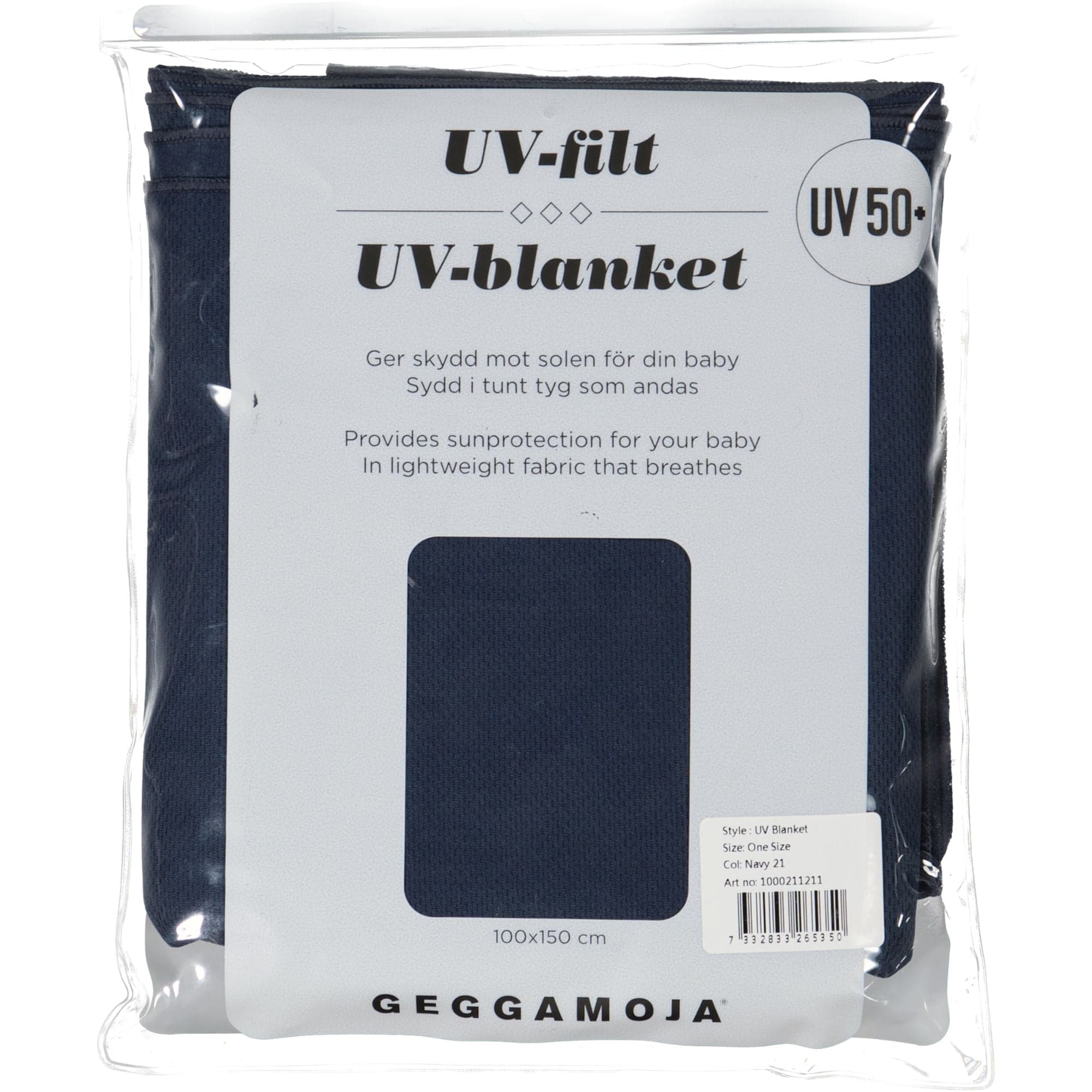 Geggamoja UV-filt Marinblå - produktbild 2