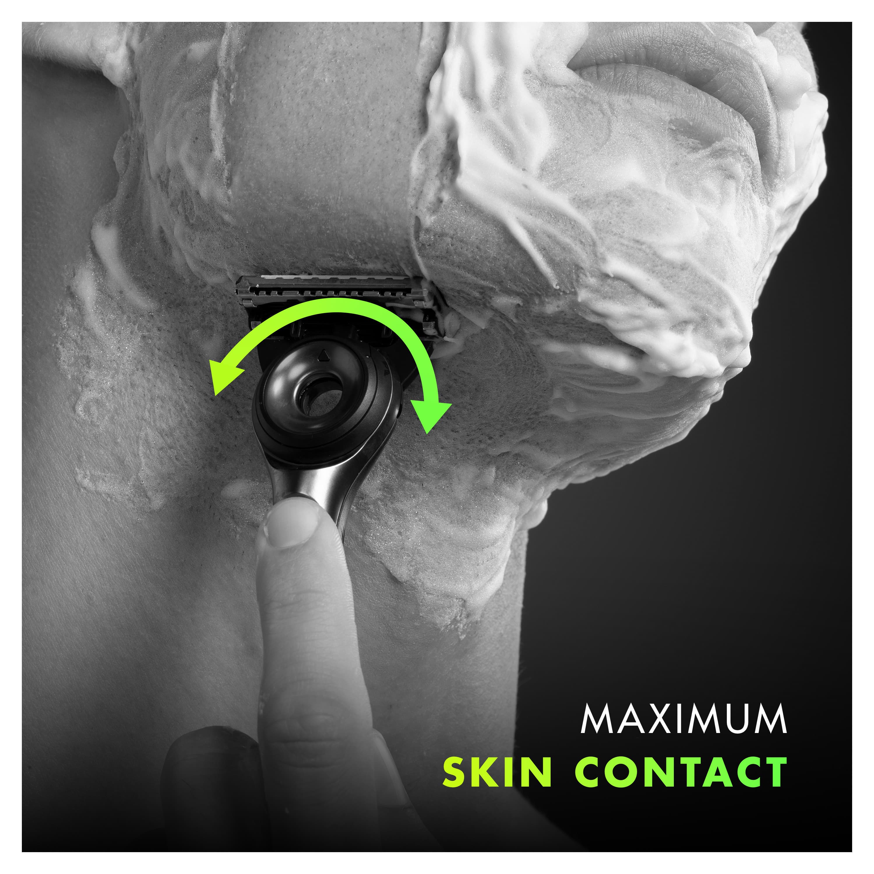 Gillette Labs Rakhyvel Exfoliating Bar med Magnetiskt ställ Resefodral 5 Rakblad 3