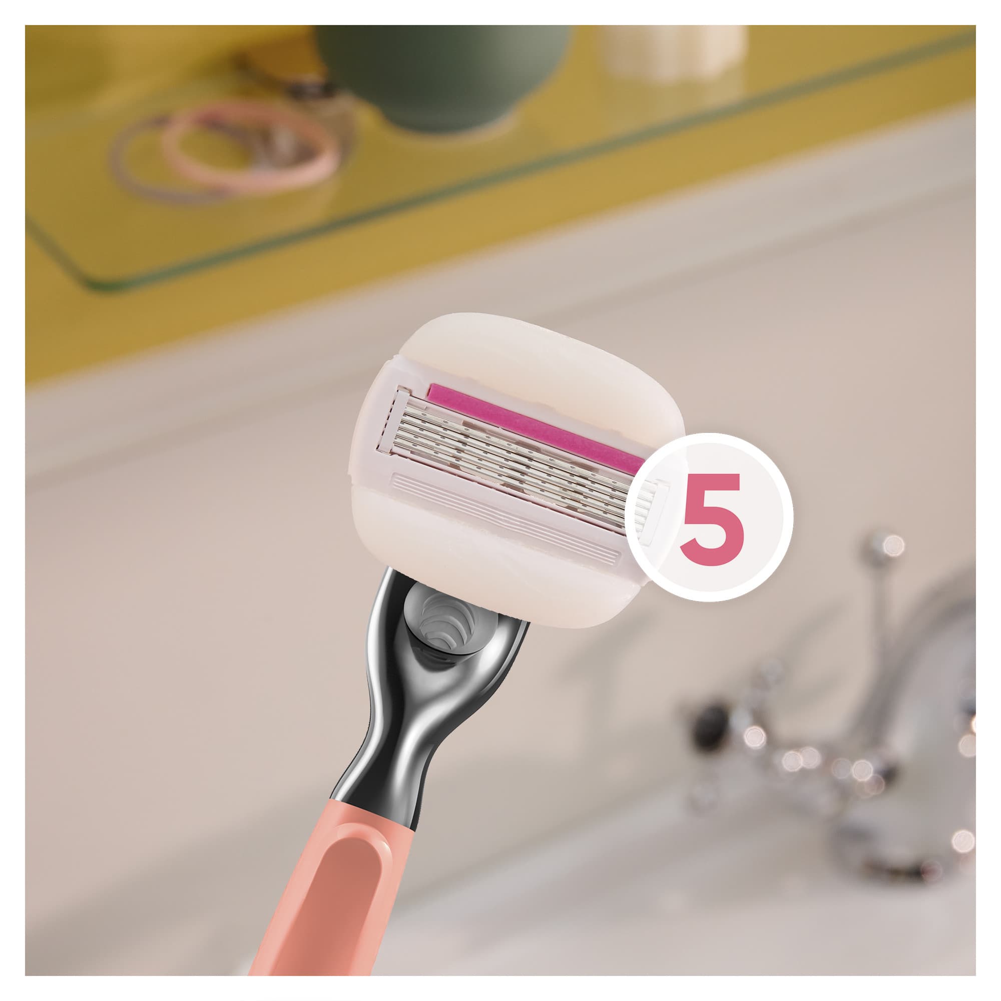 Gillette Venus Comfortglide Strawberry Rakhyvel 1 Blad 2