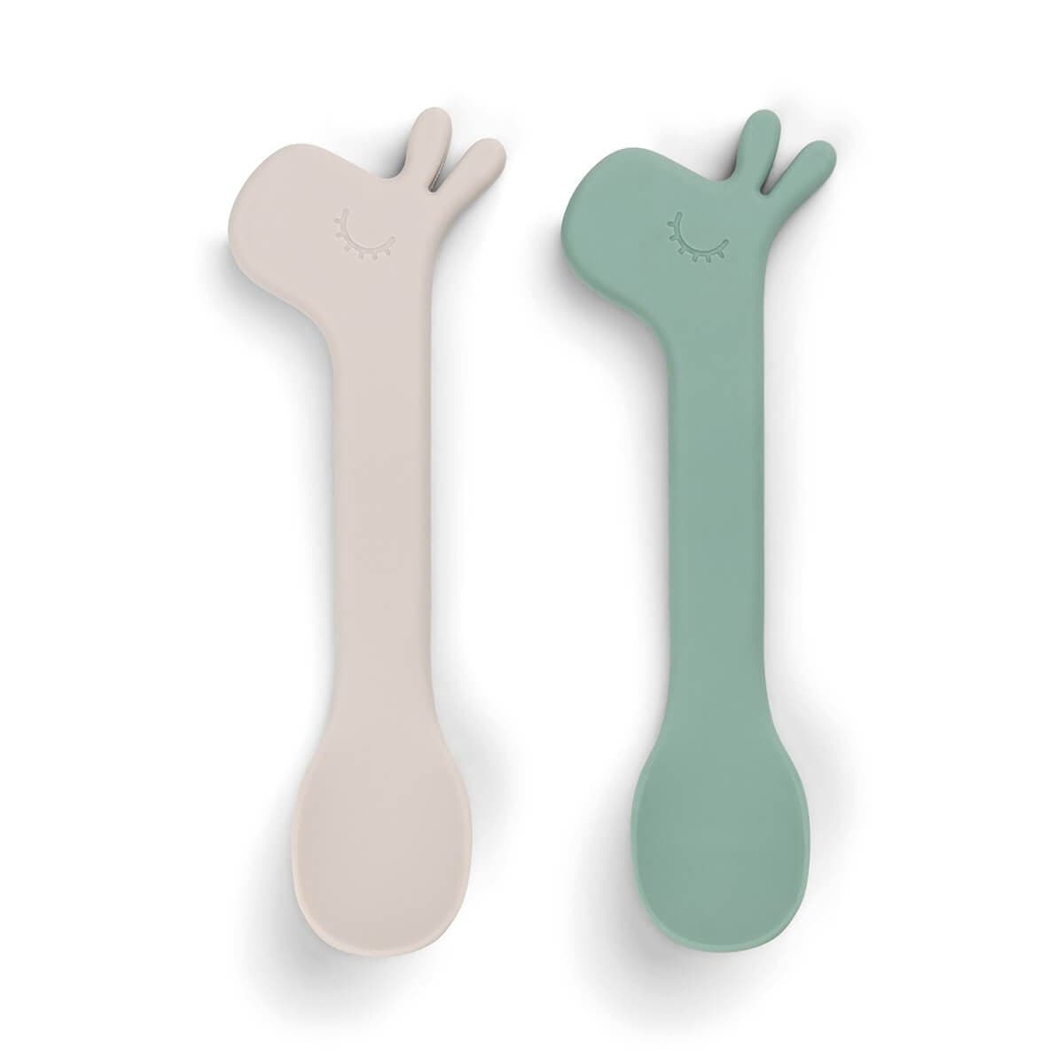 Done by Deer Sked silikon Lalee Green 2-pack