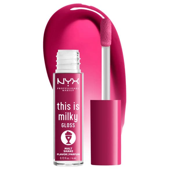 NYX Professional Makeup This Is Milky Gloss Malt Shake 12 4 ml - produktbild 2