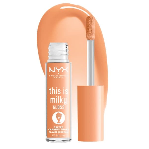 NYX Professional Makeup This Is Milky Gloss Salted Caramel Shake 18 4 ml - produktbild 2