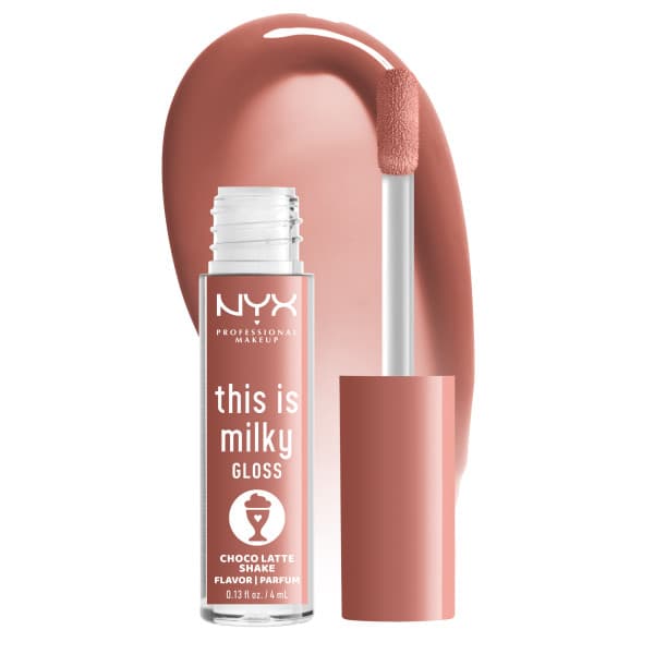 NYX Professional Makeup This Is Milky Gloss Choco Latte Shake 19 4 ml - produktbild 2