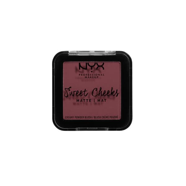 NYX Professional Makeup Sweet Cheeks Creamy Powder Blush Matte Bang Bang 5