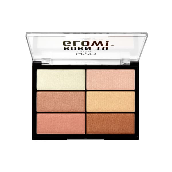 NYX Professional Makeup Born To Glow Highlighter Palette 1 2