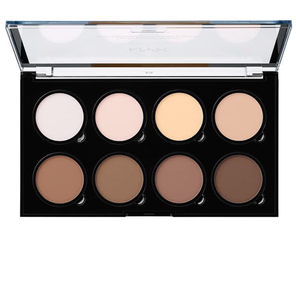 NYX Professional Makeup Highlight & Contour Pro Palette 1 2