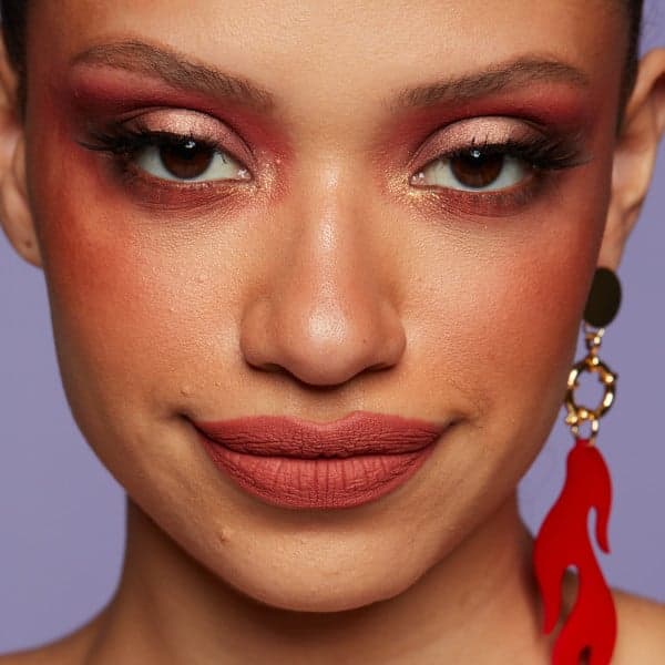 NYX Professional Makeup Lip Lingerie XXL Matte Liquid Lipstick Candela Babe 25 - produktbild 4