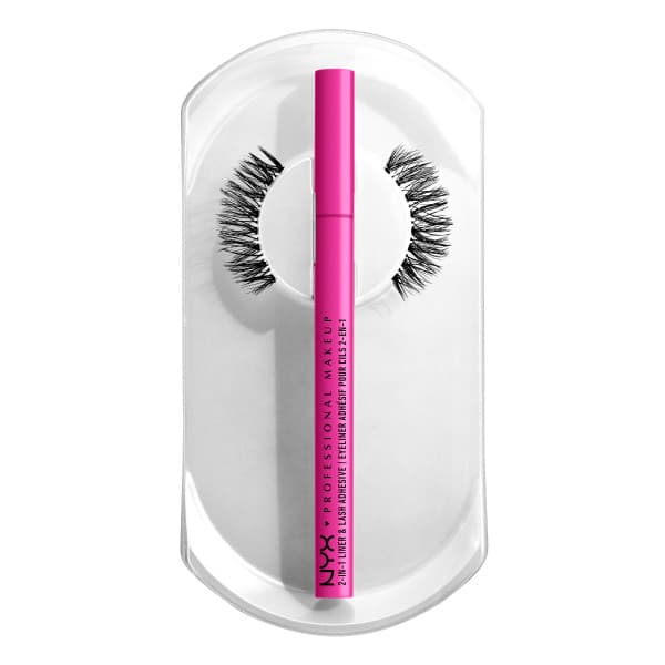 NYX Professional Makeup Jumbo Lash! Longwear False Lash System Fringe Glam Kit 1 2