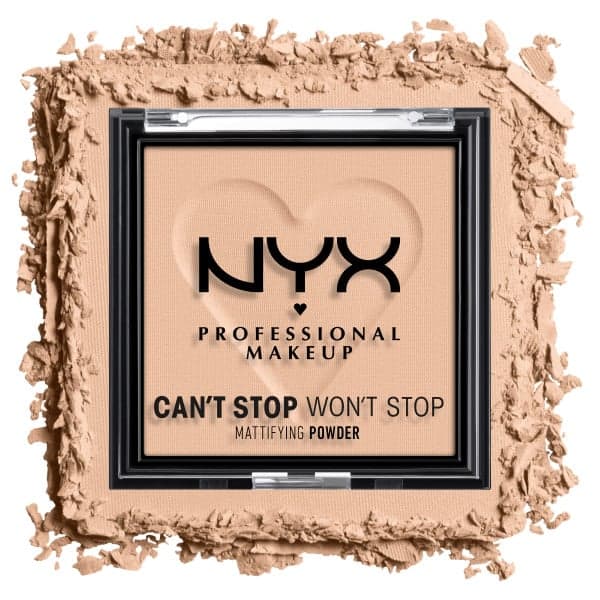 NYX Professional Makeup Can’t Stop Won’t Stop Mattifying Powder 03 Light Medium 6 g - produktbild 3