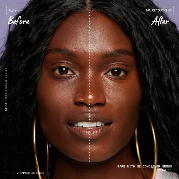 NYX Professional Makeup Bare With Me Concealer Serum 11 Mocha 9,6 ml - produktbild 3