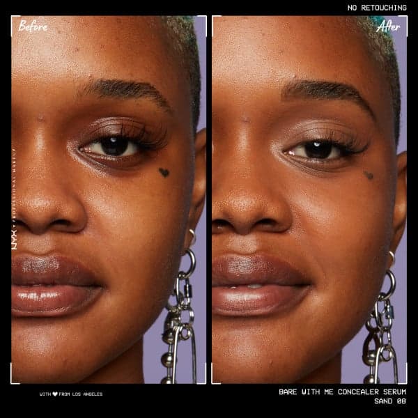 NYX Professional Makeup Bare With Me Concealer Serum 08 Sand 9,6 ml - produktbild 3