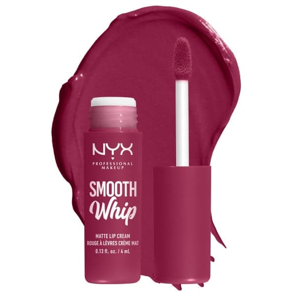 NYX Professional Makeup Smooth Whip Matte Lip Cream 08 Fuzzy Slippers 4 ml - produktbild 4