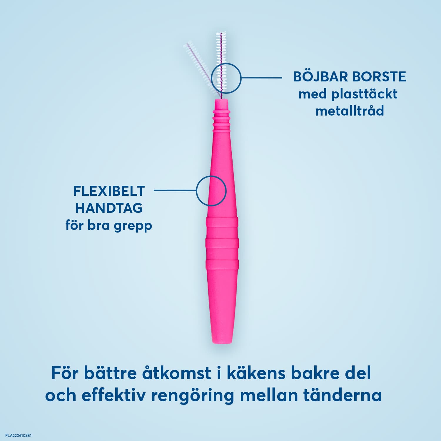 Plackers Dental Brush XS 0,4 mm Mellanrumsborstar 24 st 2