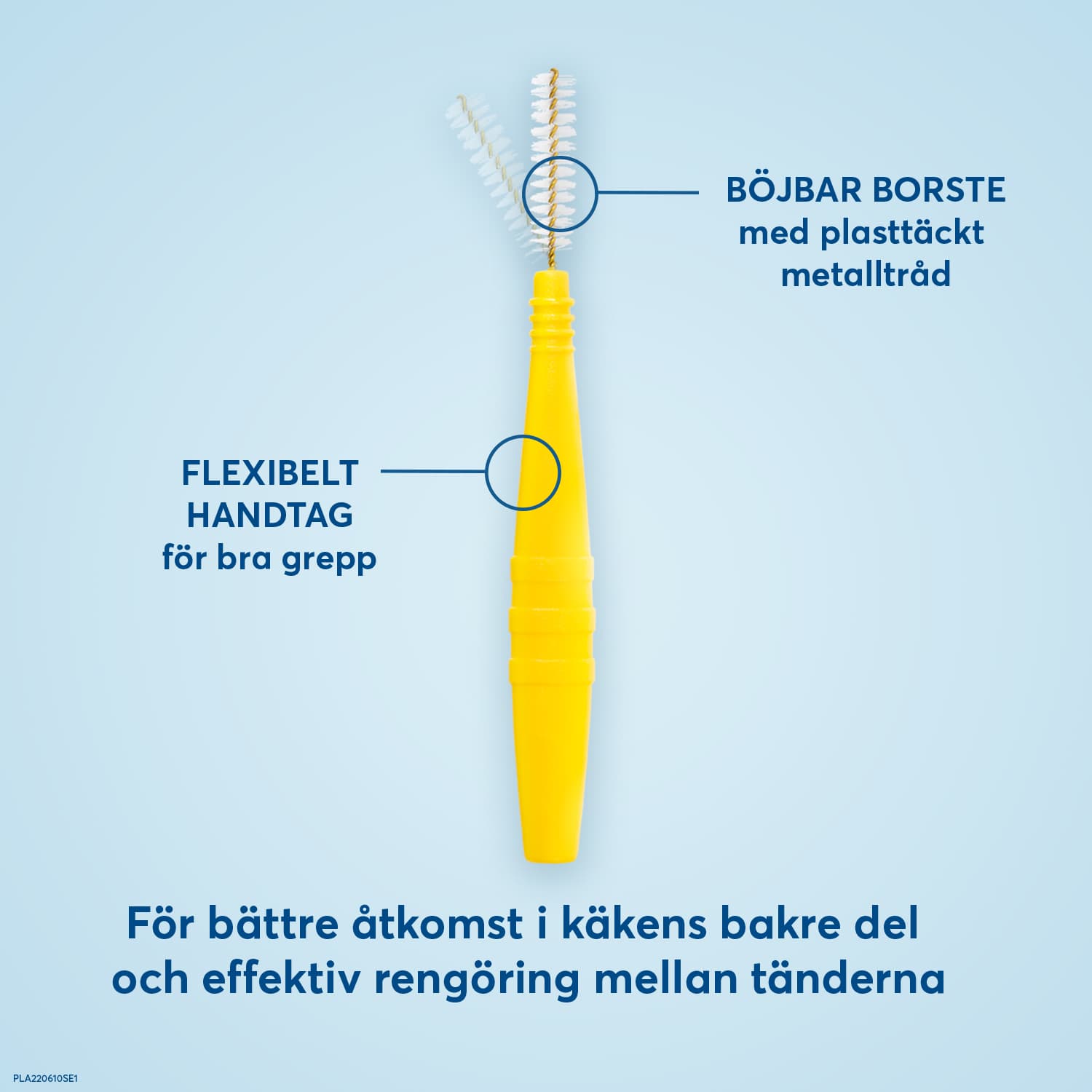 Plackers Dental Brush L 0,7 mm Mellanrumsborstar 24 st 2