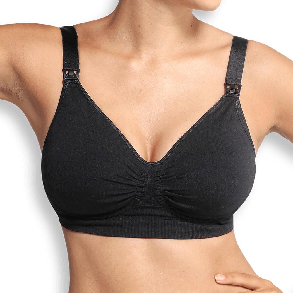 Carriwell Gravid- och amningsbh Carri-Gel svart S 3